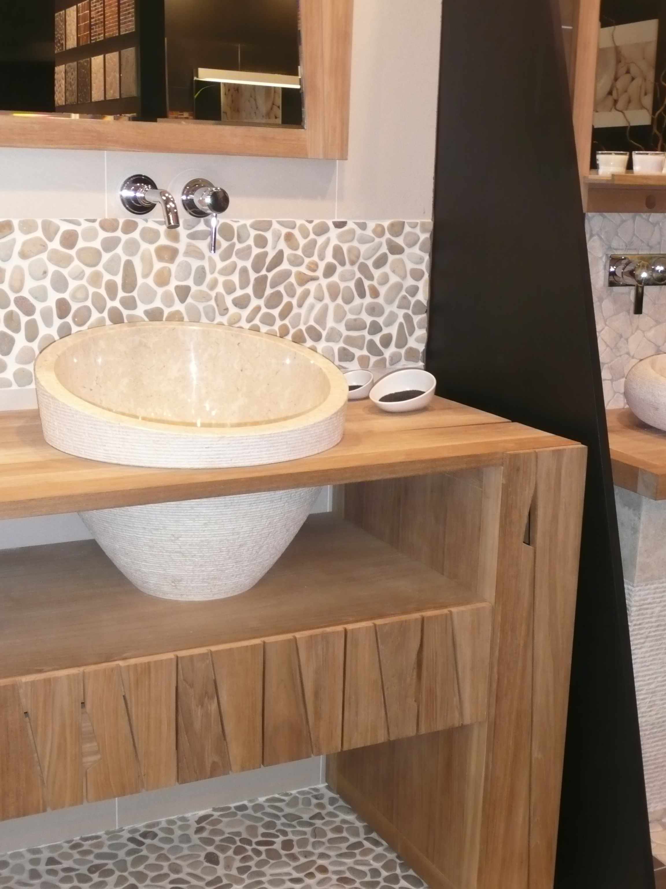 Salle de bain nature (ideobain 2012 suite)