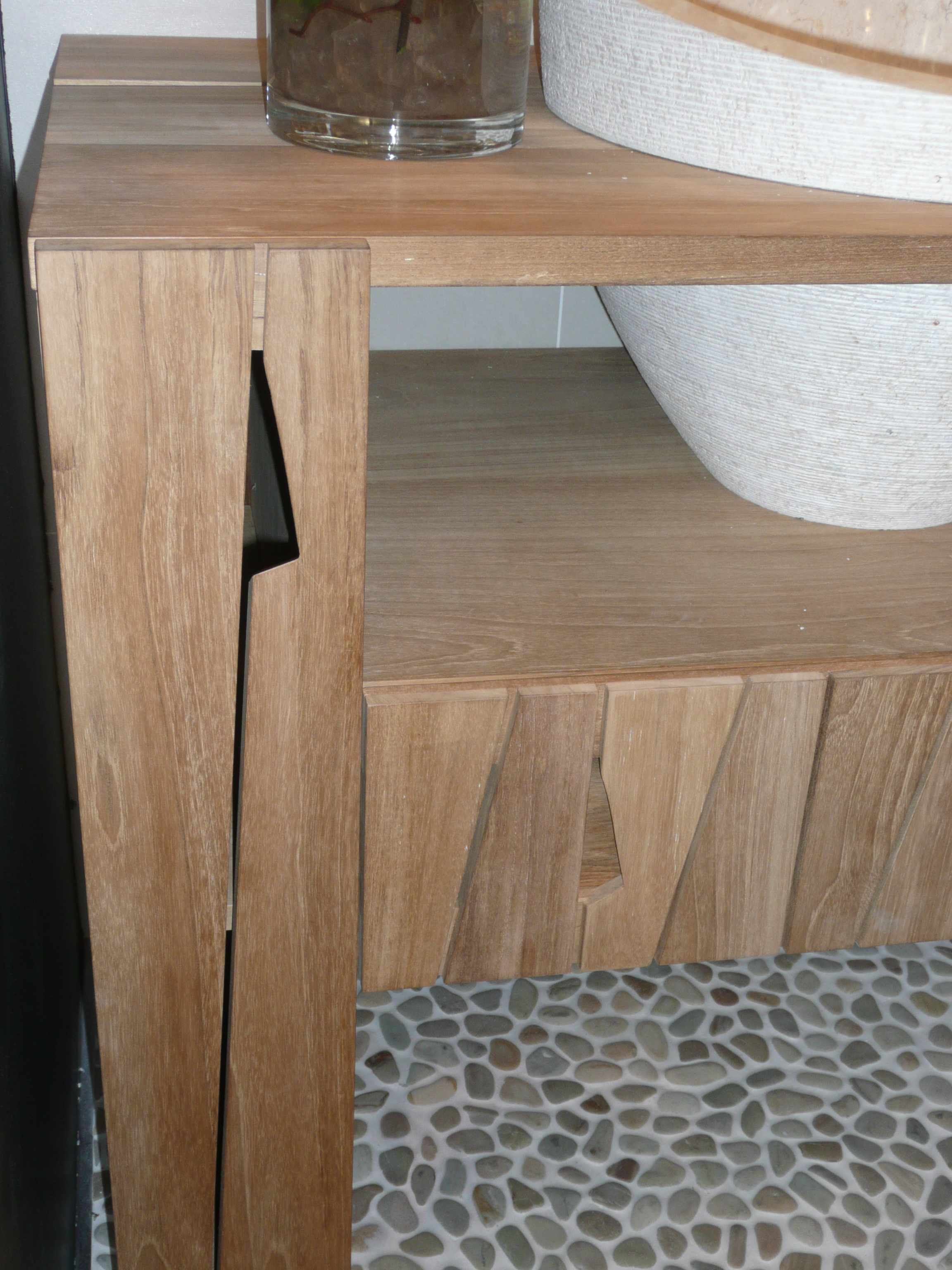Salle de bain nature galet avec haute résolution images ~ goohey.com