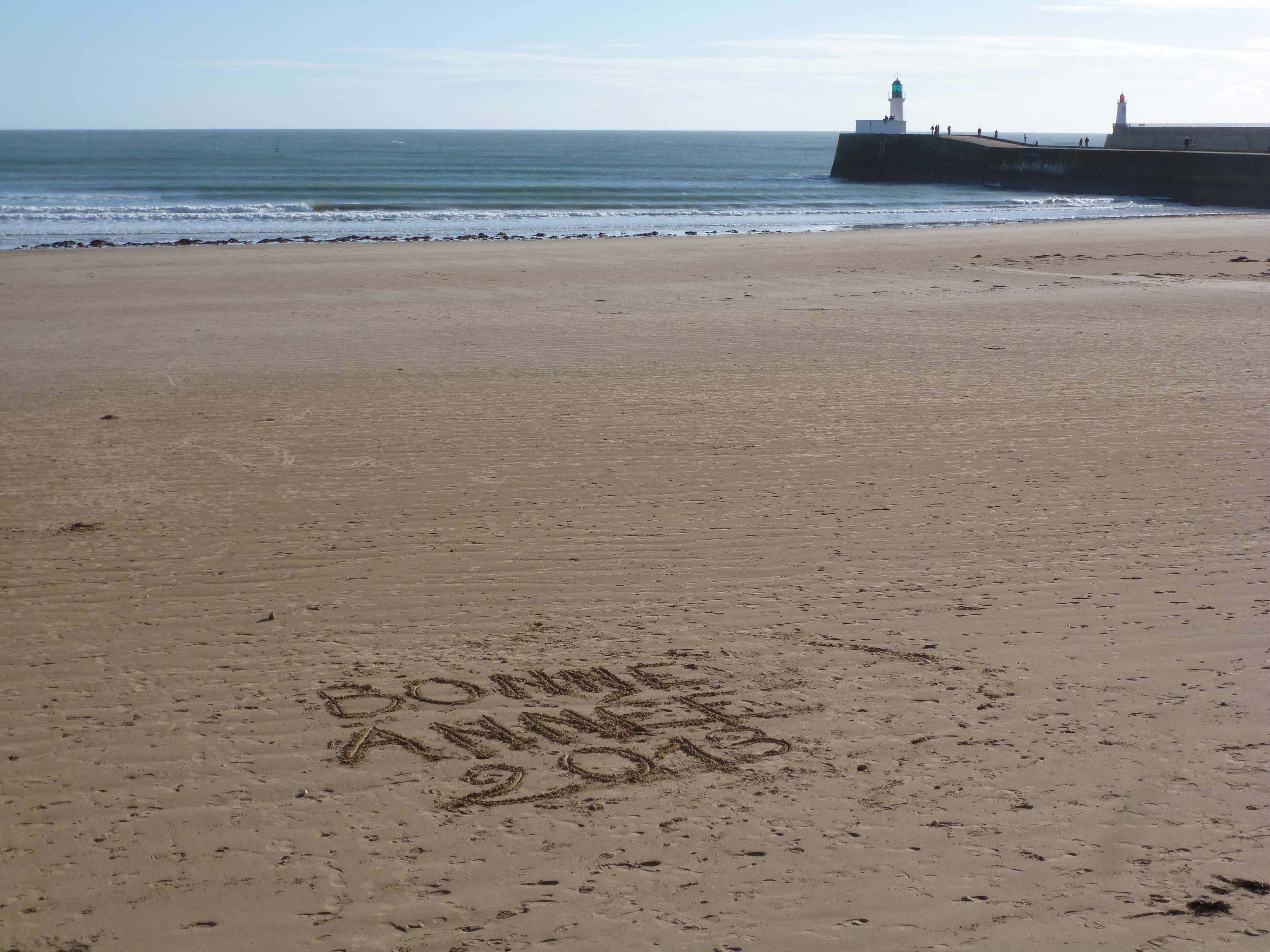 Bonne année 2013 Plage des Sables d Olonne