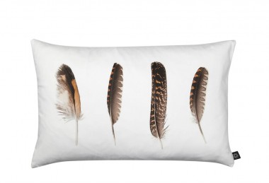 coussin 4 plumes Design Ikonik