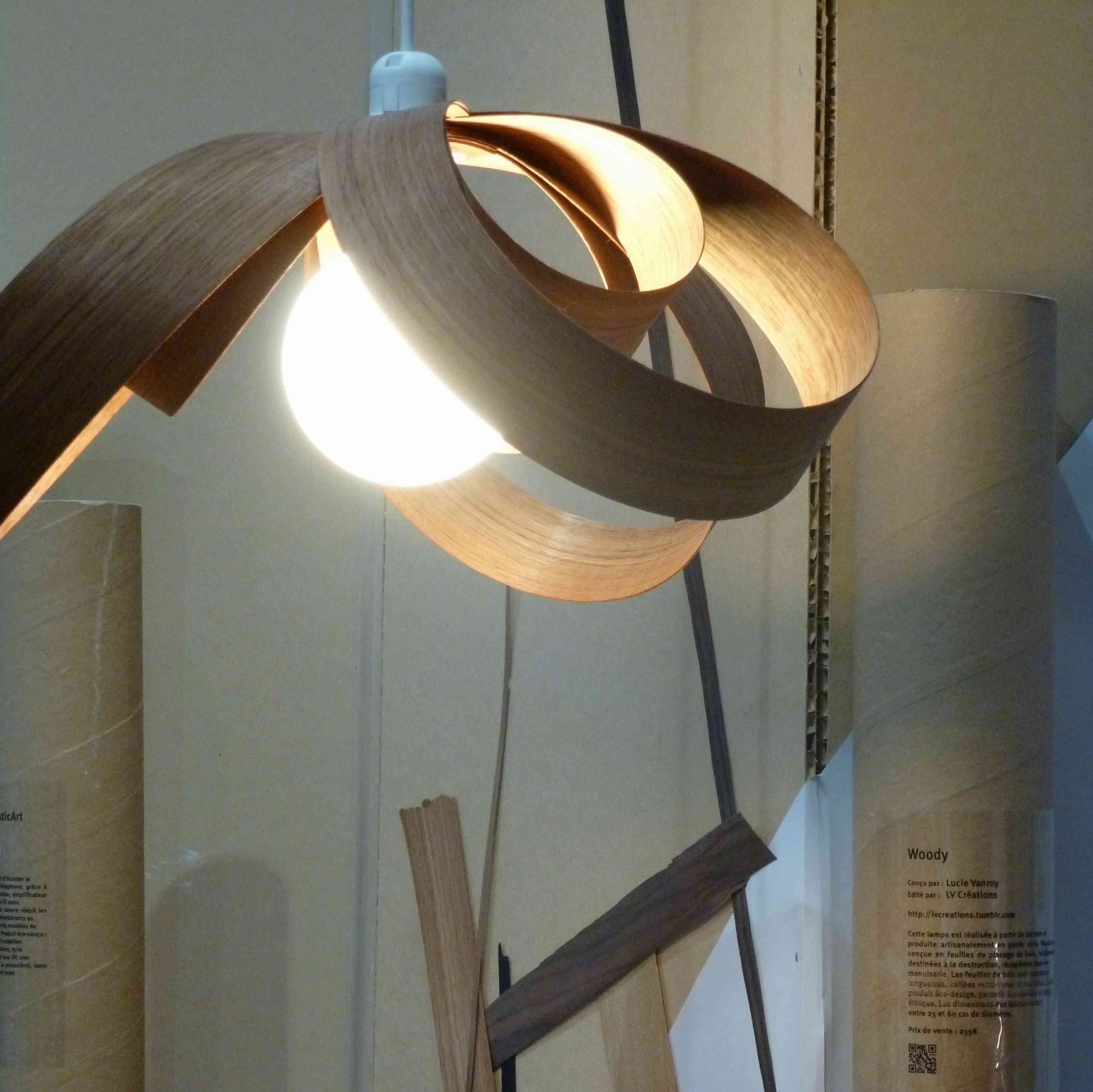 Lampe Woody Lucie Vanroy Design Reservoir 2013