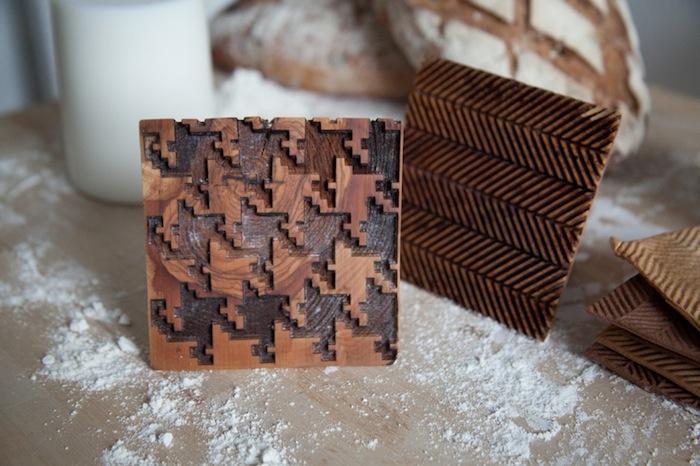 Architectural baking stamps -pied de poule-REMODELISTA