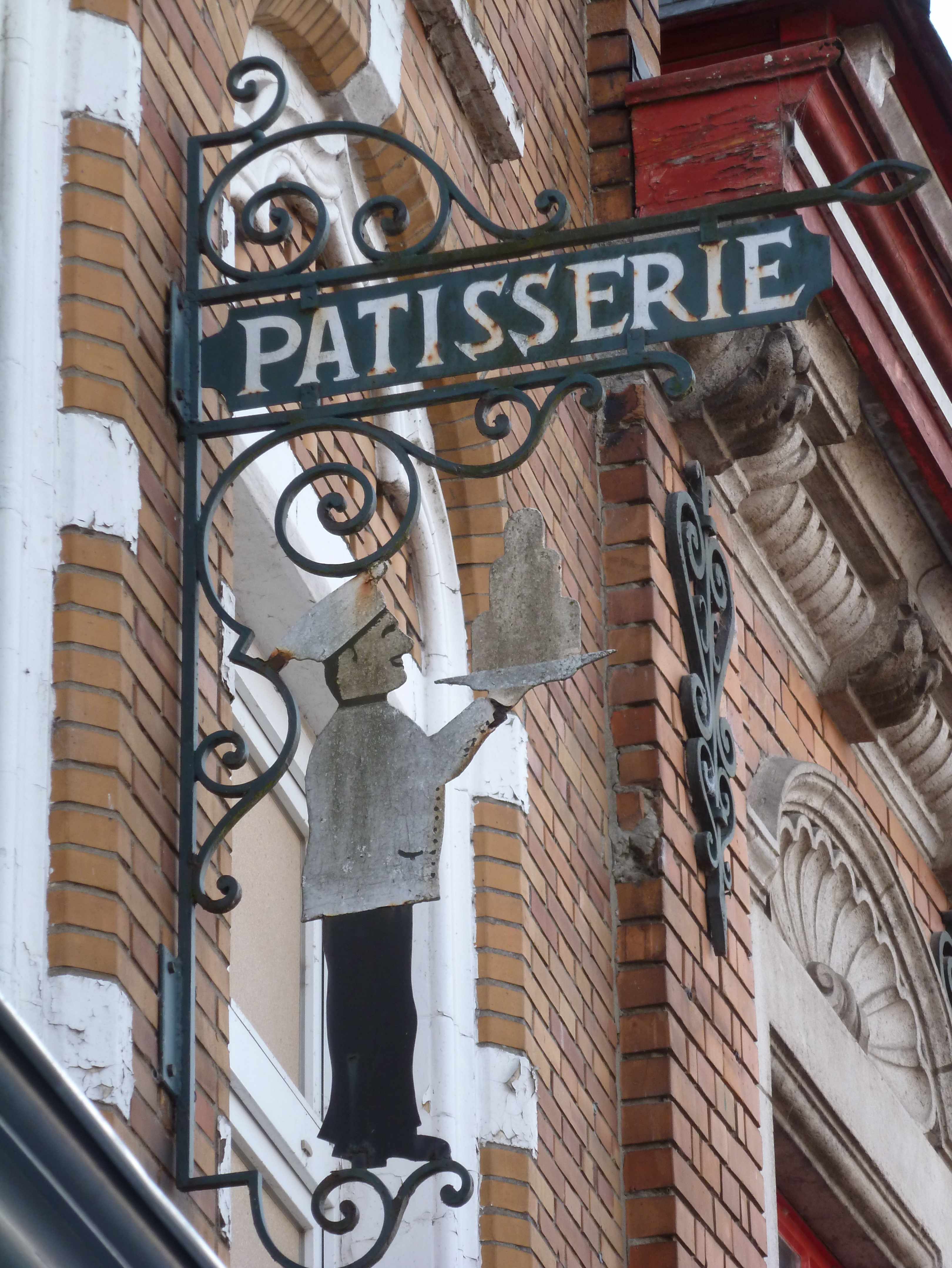 Enseigne patisserie Cassel