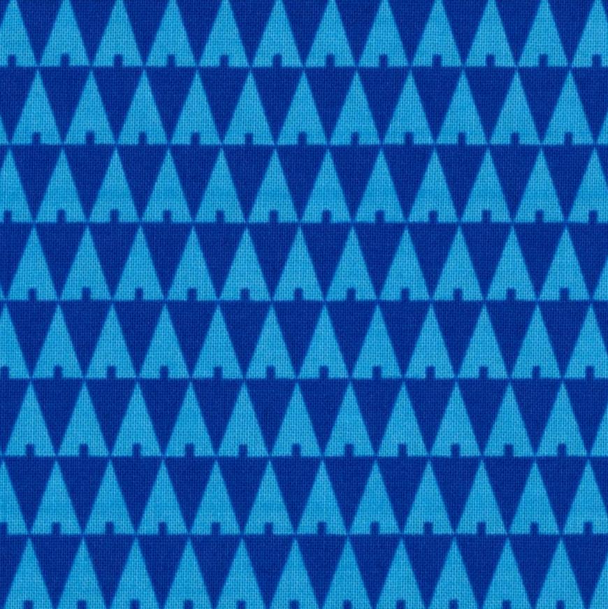 tissu_triangles_trees_bleu_C_est_dimanche