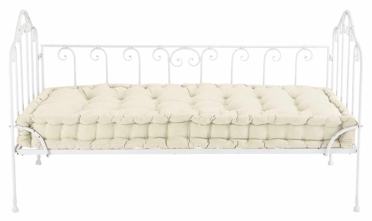 MDM enfant banquette Capucine fer forge blanc