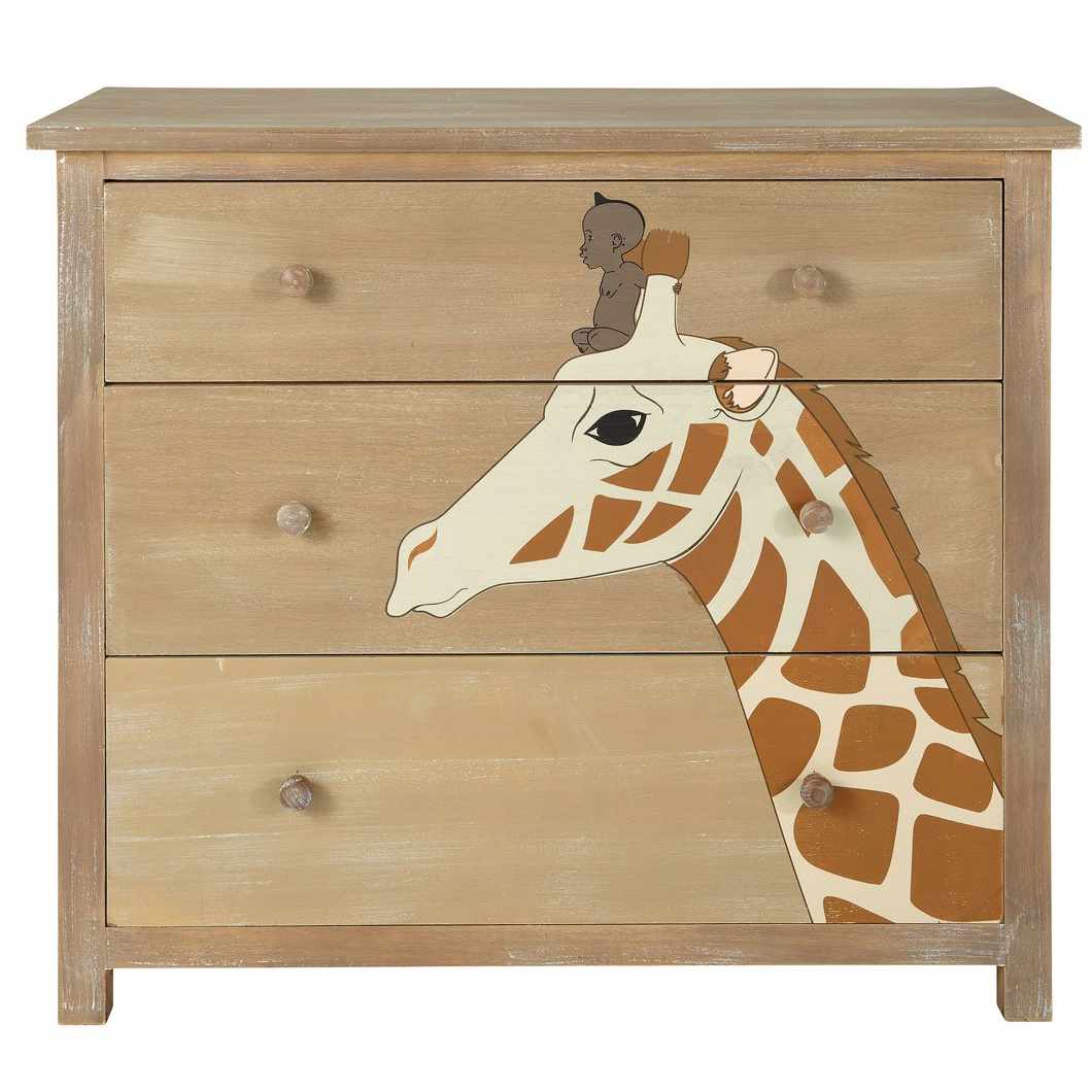 MDM enfant Commode girafe Kirikou