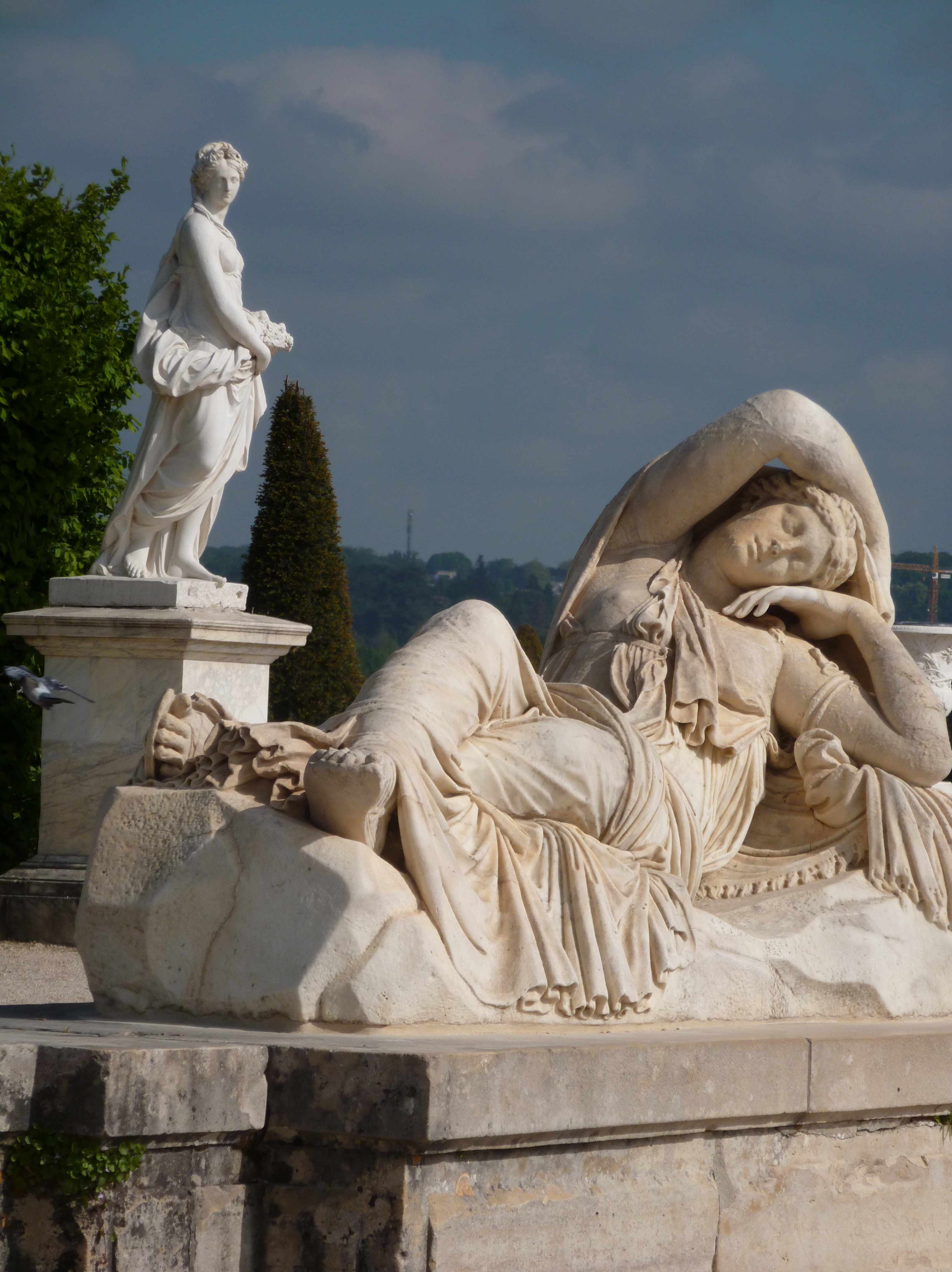 Versailles 05-2013 statue La Dormeuse