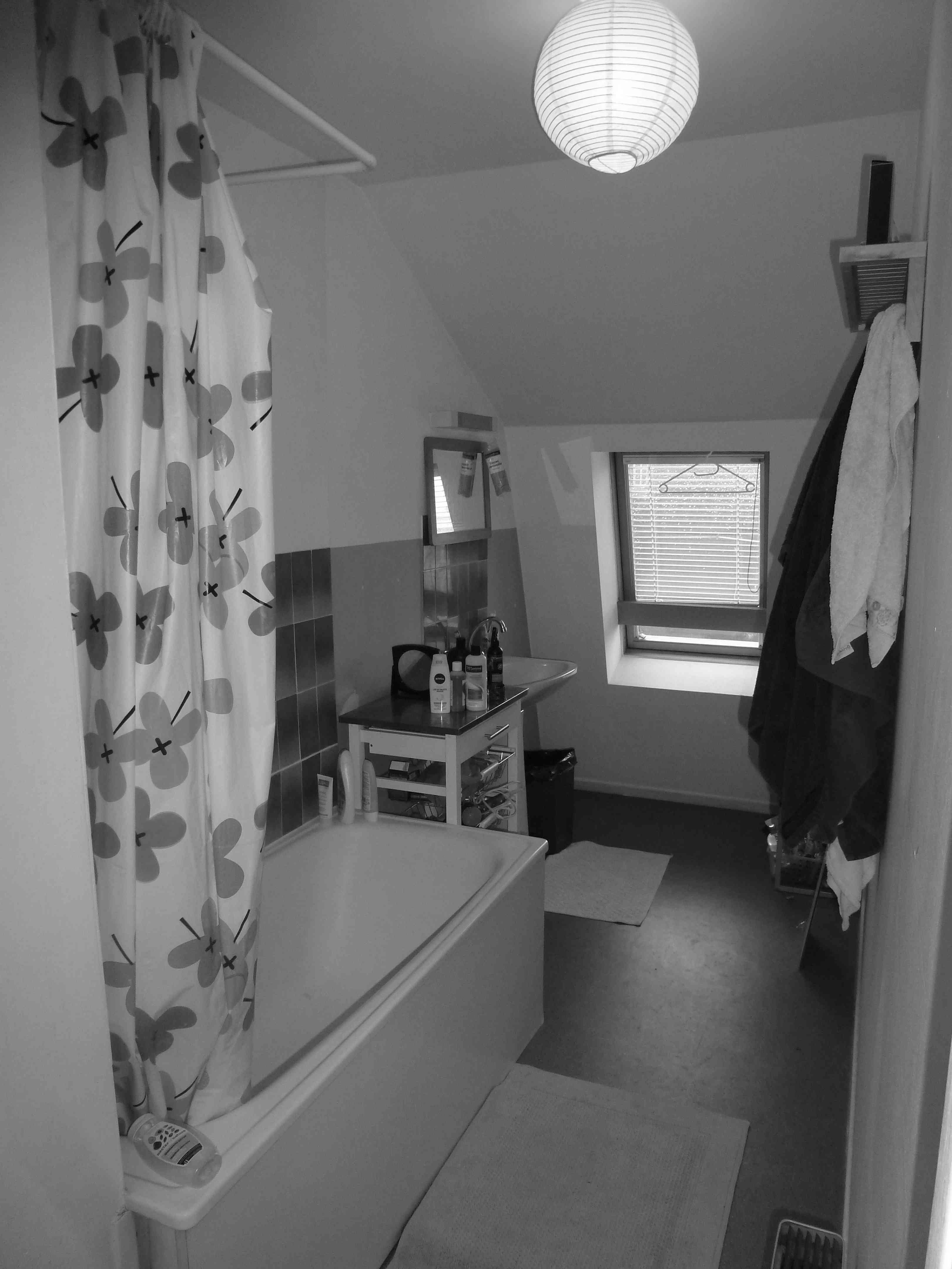 1 an, 3 salles de bain (3) : gris et blanc