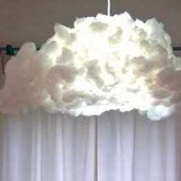 DIY lampe nuage Bidouilles Ikea