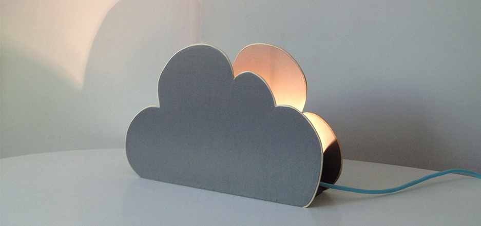 Lampe nuage Retro-boutique