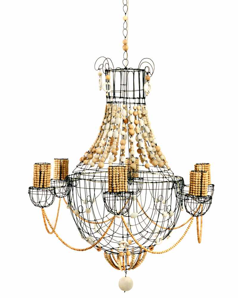 lustre-Ibiza-bois-ceramique-collection-classique Marie-Christophe