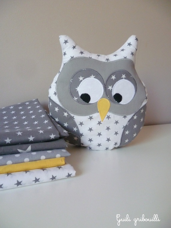 Chambres d'enfants : en jaune et gris Chambre de bébé DIY Créatif