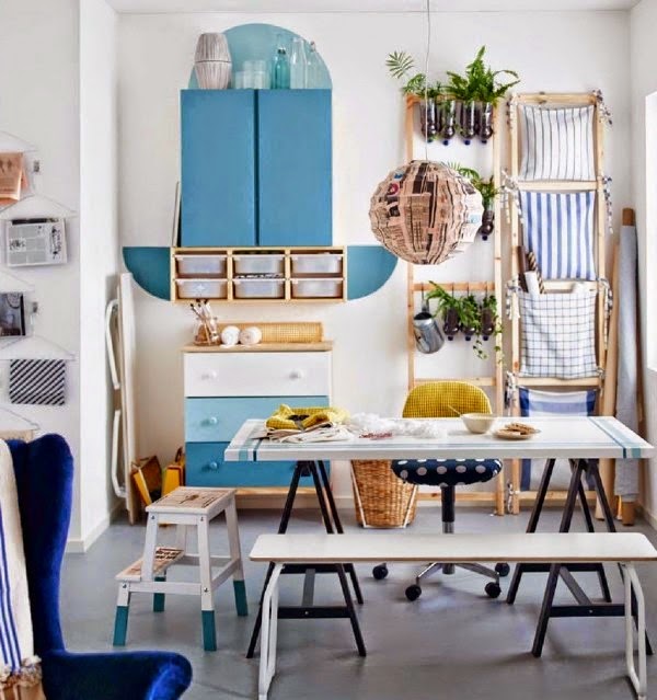 IKEA 2015 cuisine bleue