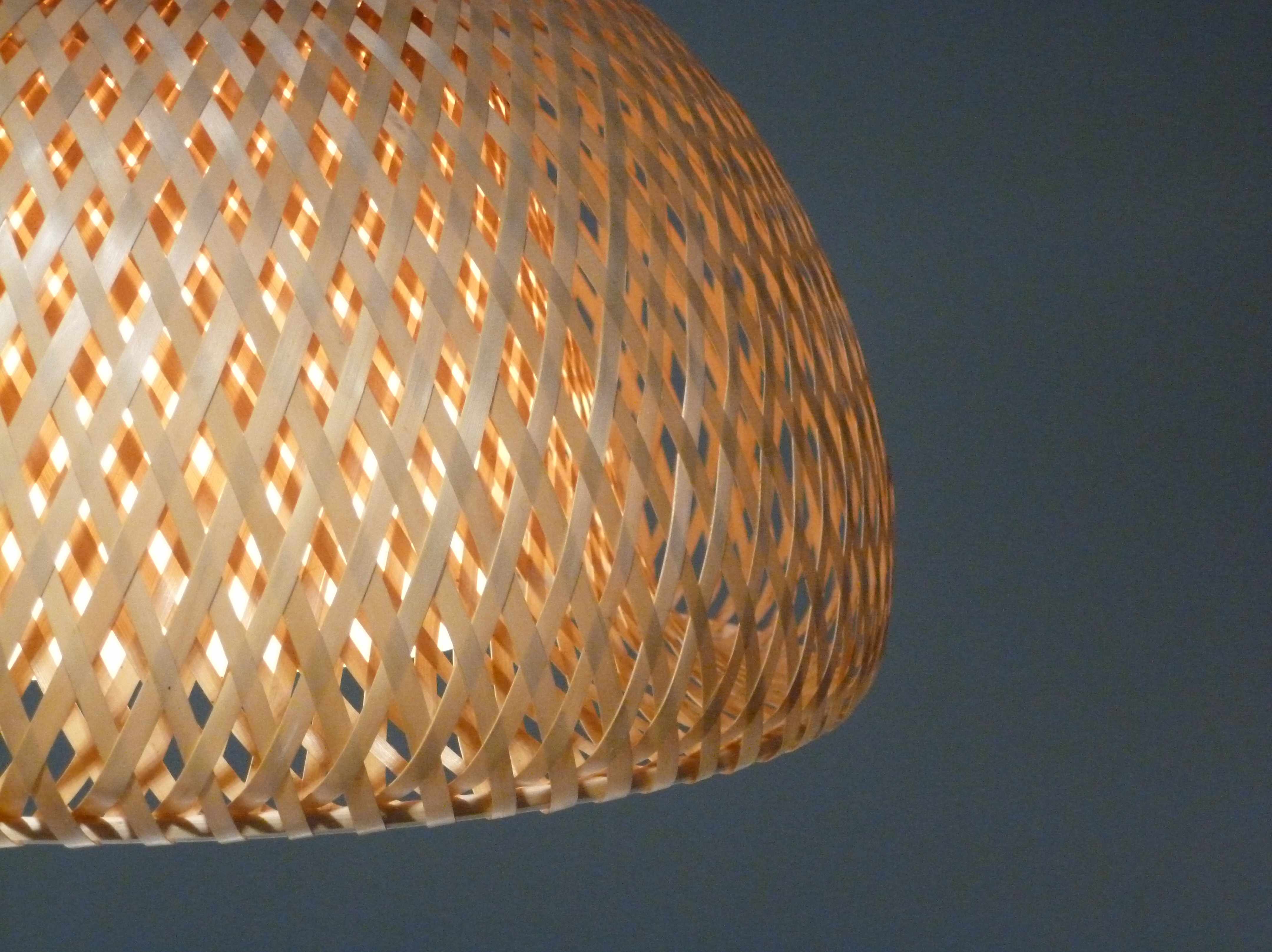 IKEA lampe suspension bambou BOJA 2014
