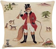 coussin-renard-chasseur-the-hon.-freddie-fox-Cross and Country