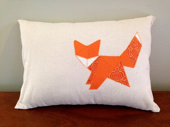 coussin-Origami-fox-GoodGreyhoundDesigns