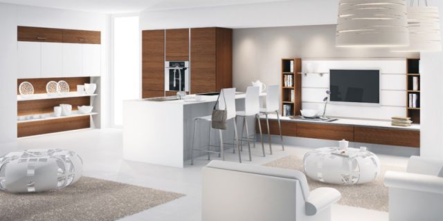 Pour ou contre la cuisine ouverte sur le séjour ? Separe open space