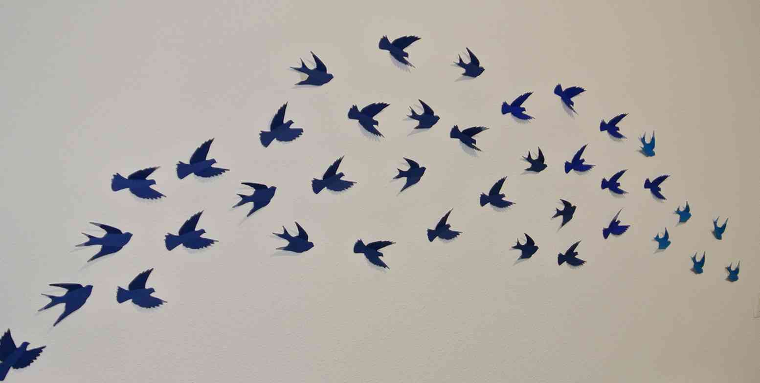 bird-wall-DIY-mur-oiseaux-papier