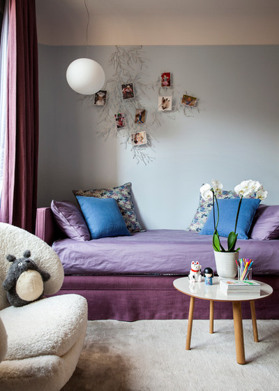 Houzz-contemporain-chambre-d-enfant-bleu-et-violet