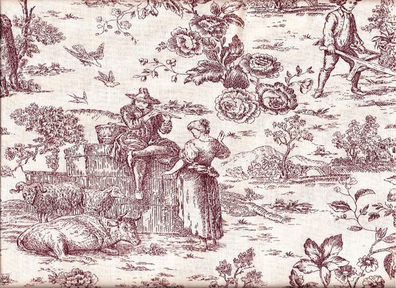 tissu-toile-de-jouy-couleur-aubergine-A-Little-Mercerie