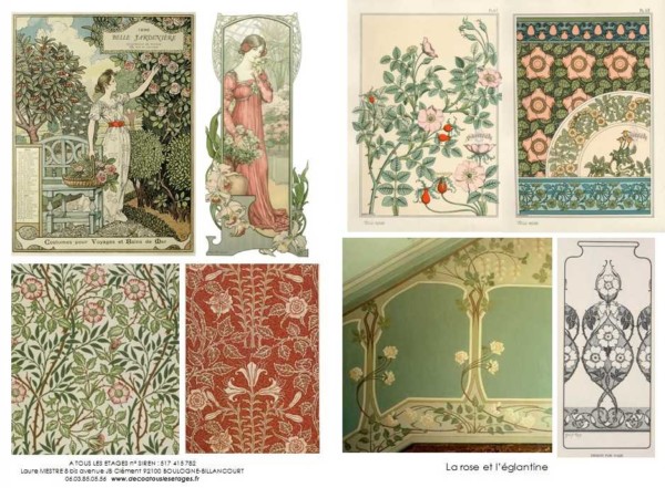 La-rose-et-l-églantine_planche-style_Art-nouveau_A-tous-les-étages