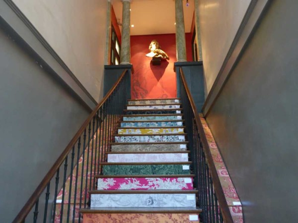 ParisDecoOff-Rive-gauche-2017-escalier-musée-Delacroix-toile-de-Jouy