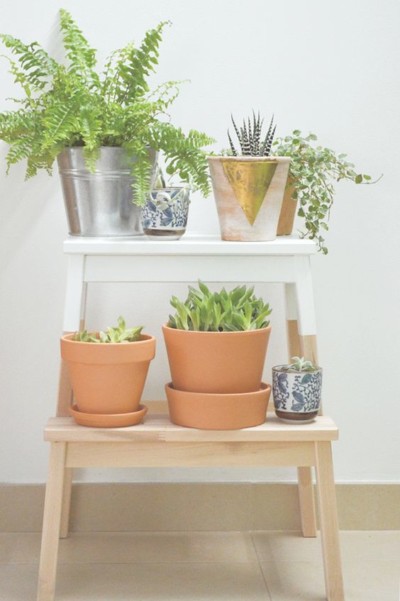 Marchepied_Ikea_porte-plantes_Thecottagemarket