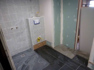 SDE adaptée au handicap 2015 Travaux douche, WC, placard