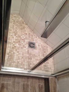 Douche après (ancien placard)