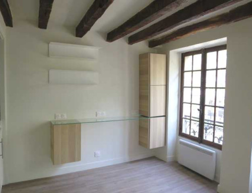 Rénovation studio 14m², Paris 5ème