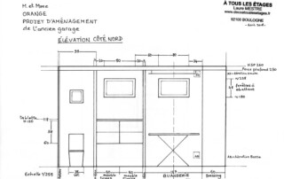 8 Vaucluse SDE et buanderie elevation nord